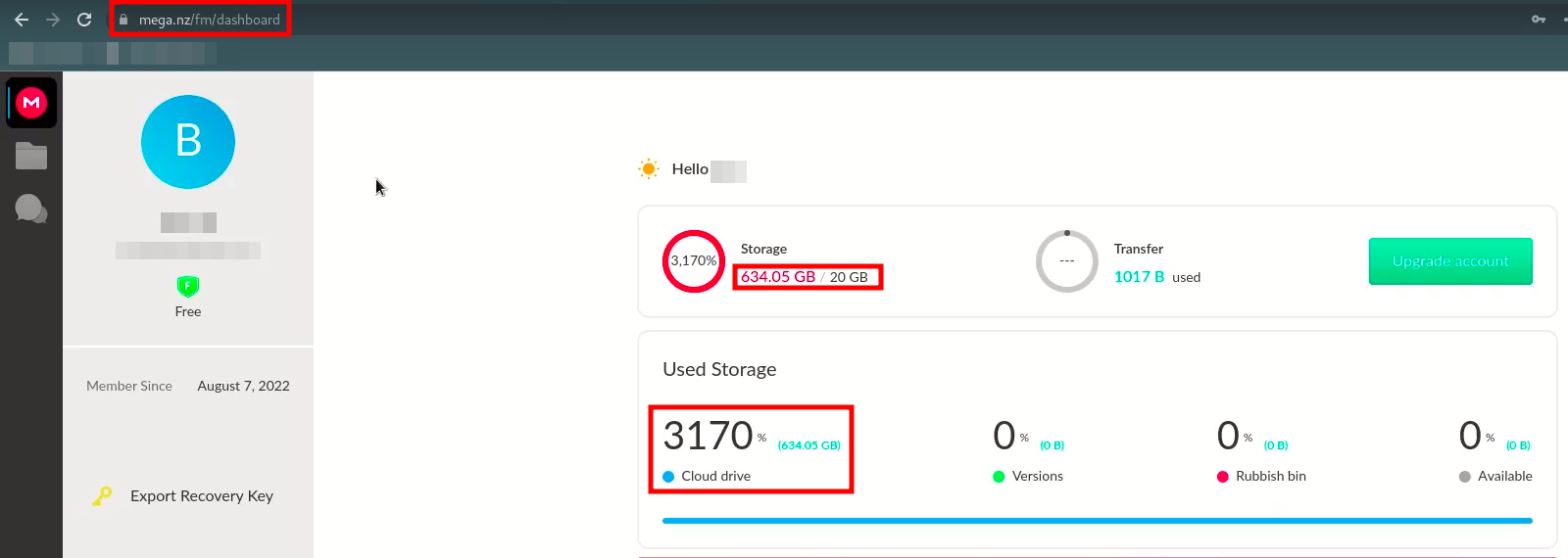 More Storage